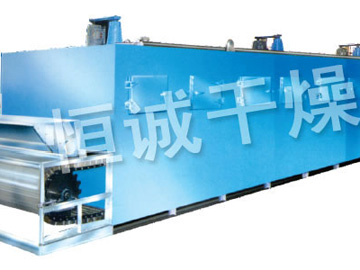 DW單層帶式幹燥機